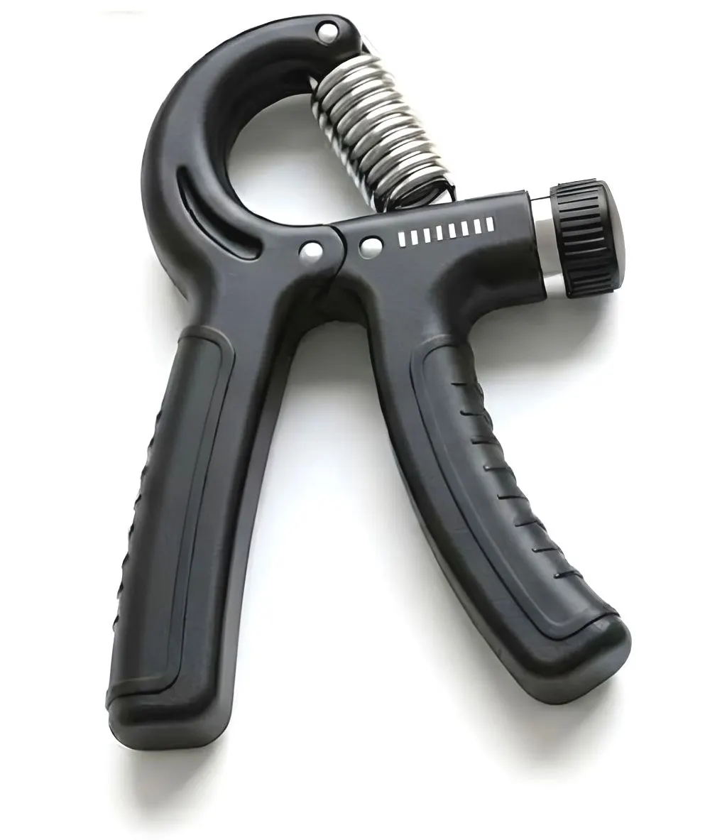 Handgrip FlexGrip regulable con muelle de acero y rosca de ajuste